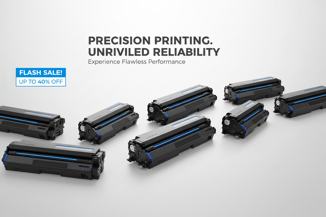 Toner cartridge banner for Lexmark laser printers