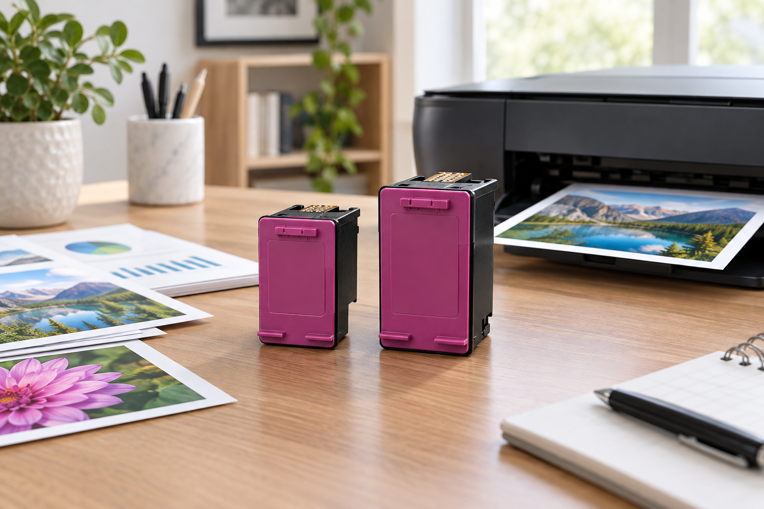 HP 67 versus HP 67XL ink cartridge comparison