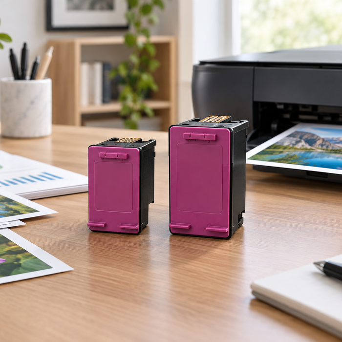 HP 67 versus HP 67XL ink cartridge comparison