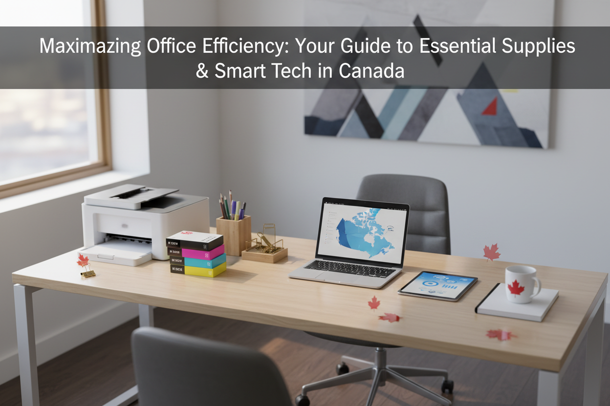 Maximizing Office Efficiency: Your Guide to Essential Supplies & Smart Tech in Canada