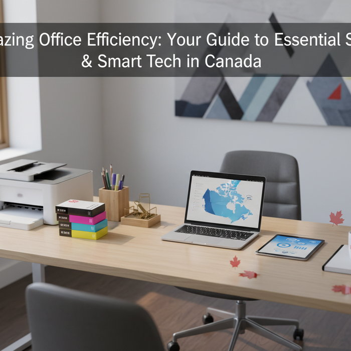 Maximizing Office Efficiency: Your Guide to Essential Supplies & Smart Tech in Canada