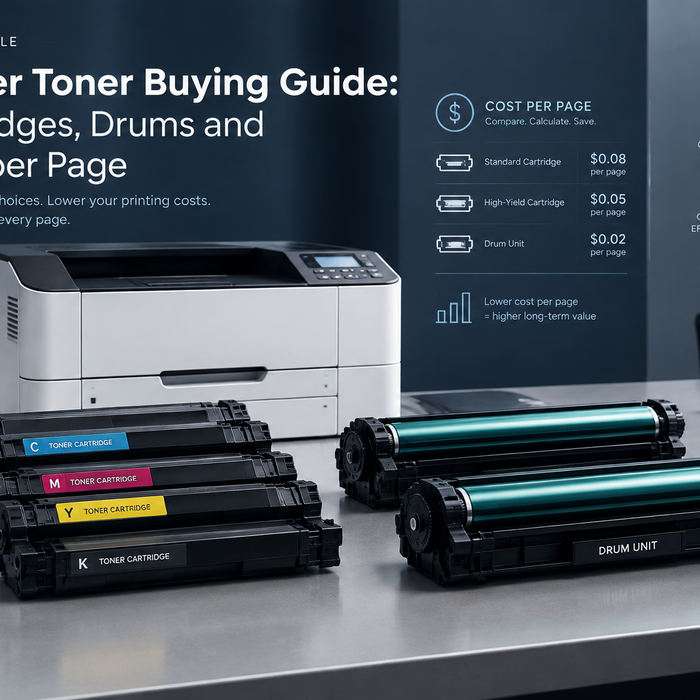 Printer Toner Buying Guide: Cartridges, Drums and Cost per Page