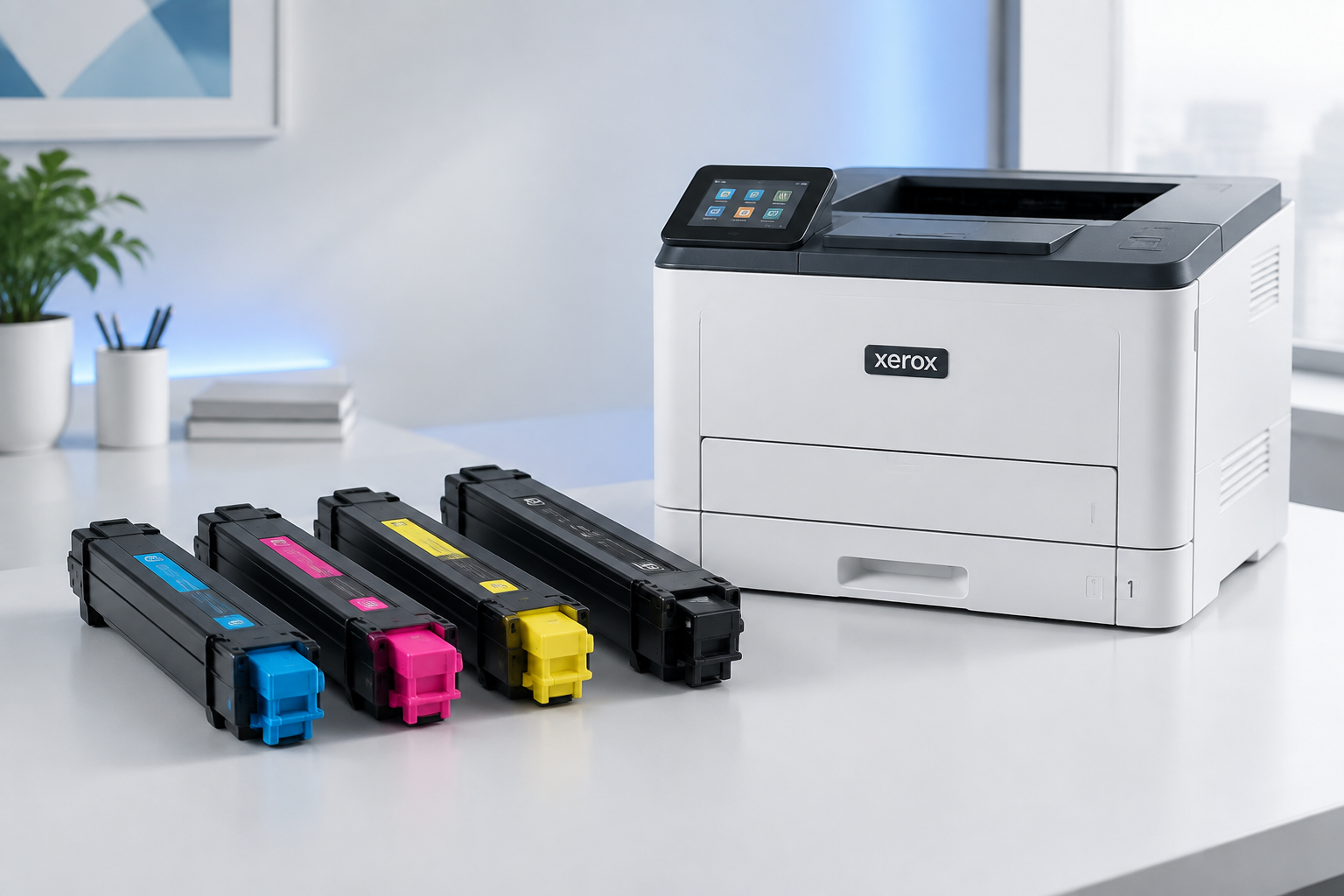Xerox C230 C235 toner cartridges for colour printers and multifunction devices