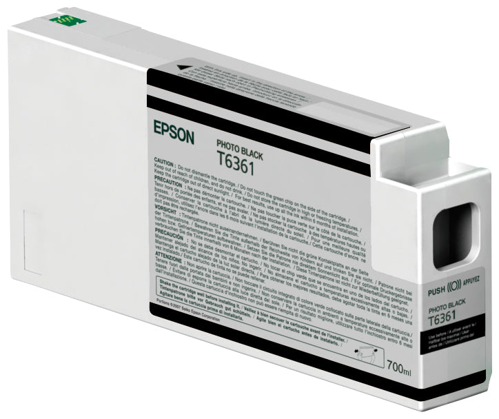 EPSON ULTRACHROME HDR PHOTO BLACK INK, 700ML, STYLUS – Inkjets | Epson