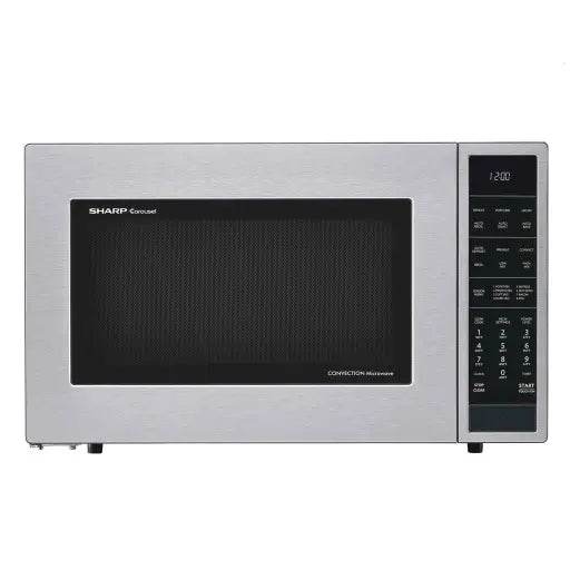 SHARP SMC1585KS Carousel? Countertop Convection Microwave Oven 1.5 cu. ft. 900W Stainless Steel – Microwaves | SHARP Canada