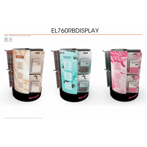 EL760 Display / Pr?sentoir – Calculators | SHARP Canada