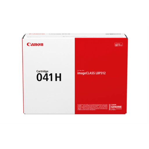Canon 041 H Black Toner Cartridge, High Capacity – Non Moving | Canon