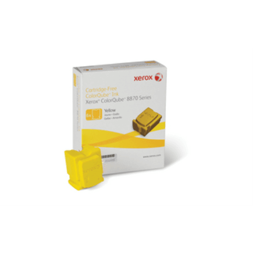 Xerox 108R00952 Original Yellow Solid Ink Sticks for ColorQube 8870/8880 - 6 Sticks/Pack – Solid Ink | Xerox