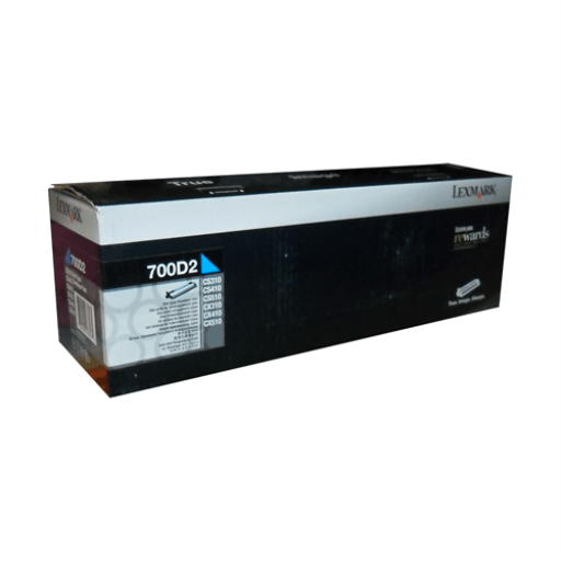 Lexmark 70C0D20 Cyan Developer High Compatible with: Lexmark CS/CX31x, 41x, 51x Series (Colour: Cyan) – Non Moving | Lexmark
