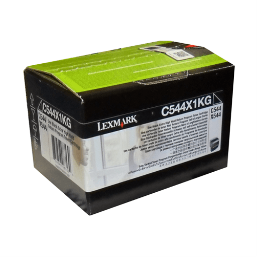 Lexmark C54x/X54x Return Program Toner Cartridge Standard Yield Compatible with: C54x, X54x (Colour: Black) – Non Moving | Lexmark