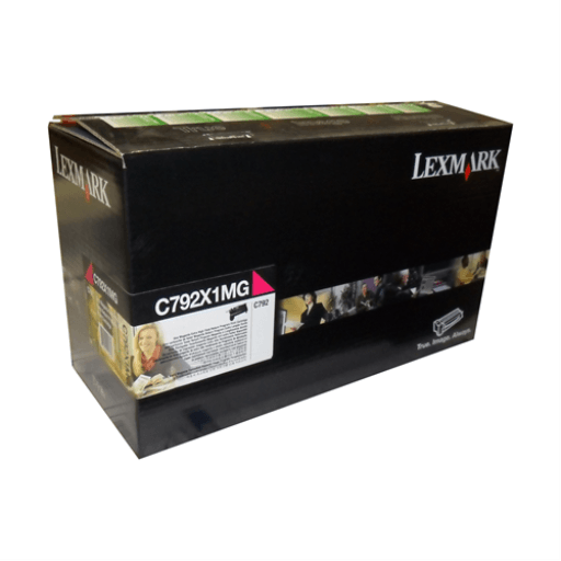 Lexmark C/X792 Print Cartridge High Compatible with: Lexmark C792 Series, Lexmark X792 Series (Colour: Magenta) – Non Moving | Lexmark