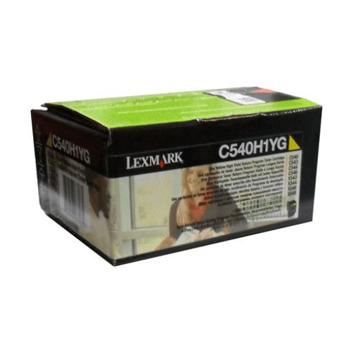 Lexmark C54x,X54x Yellow Return Program 2K Toner Cartridge – Non Moving | Lexmark