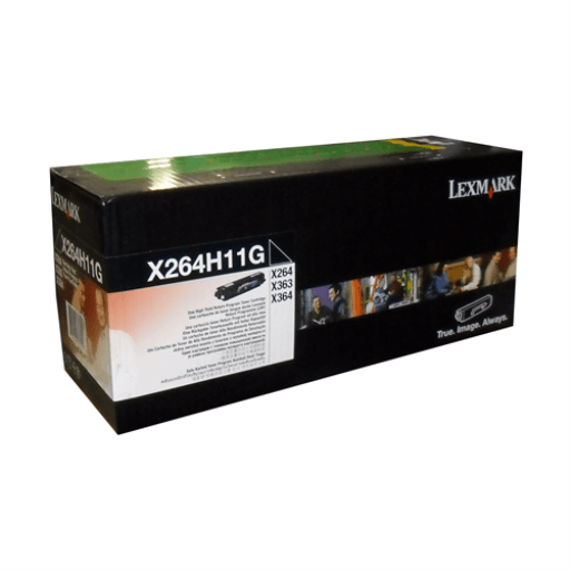 Lexmark X264, 363, 364 Return Programme 9K Toner Cartridge Part no.: X264H11G – Non Moving | Lexmark
