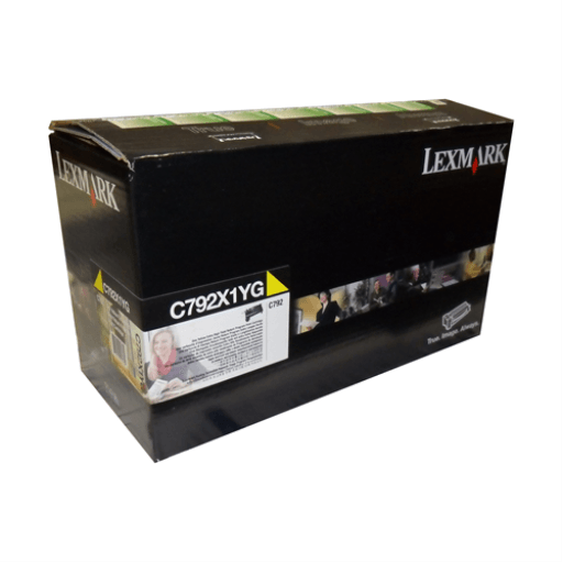 Lexmark C/X792 Print Cartridge Return Program 20K Yield Type N/A Compatible with: Lexmark C792/X792 (Colour: Yellow) – Non Moving | Lexmark