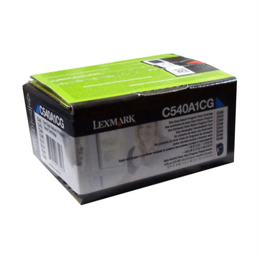 Lexmark C54x/X54x Toner Cartridge Cyan Return Program Standard Yield Compatible with: Lexmark C54x, X54x (Colour: Cyan) – Non Moving | Lexmark