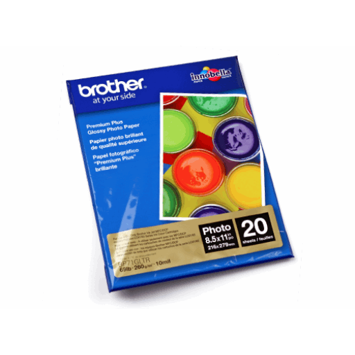 Brother BP71GLTR Innobella Premium Glossy Paper (8.5" x 11") – Accessories | Brother