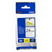 Brother Genuine TZe-S251 Black on White Extra Strength Adhesive Tape for P-touch Label Makers, 24 mm wide x 8 m long – PTouch | Brother
