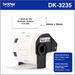 Brother Genuine DK3235 Black/White Removable Adhesive Food Safety Labels (800 labels) 2.1 x 1.1 (54mm x 29 mm) – PTouch | Brother