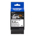 Brother HSE211E Black on White Heat Shrink Tube Label 5.2 mm x 1.5 m – PTouch | Brother