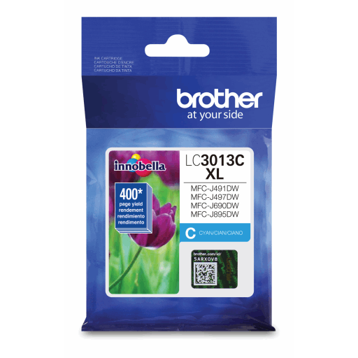 Brother LC3013CS Cyan Ink Cartridge, Super High Yield – Inkjets | Brother