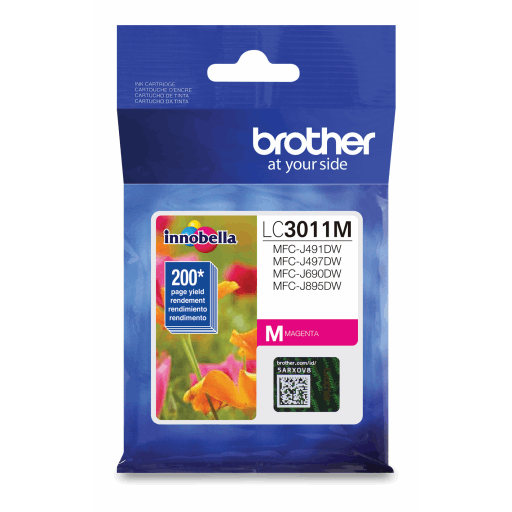 Brother LC3011MS Magenta Ink Cartridge, Standard Yield – Inkjets | Brother