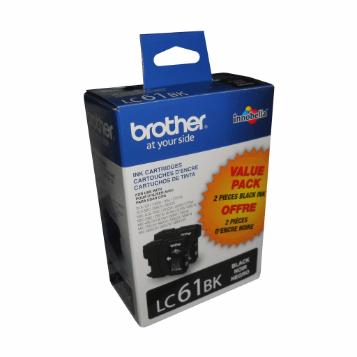 Brother LC612PKS 2-Pack of Innobella Black Ink Cartridges, Standard Yield – Inkjets | Brother