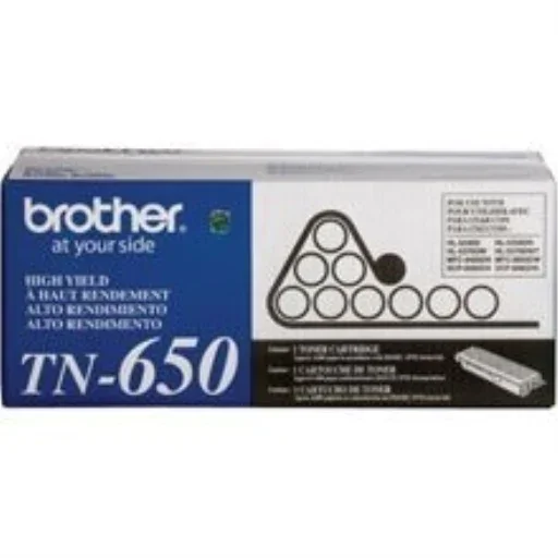 Brother TN650 High Yield Black Toner – Laser | Brother