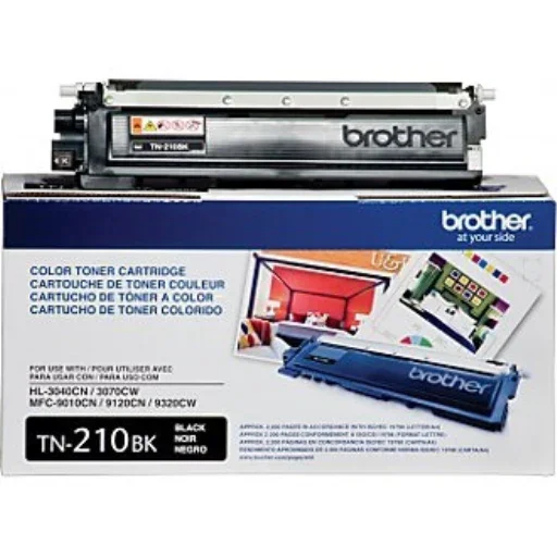 Brother TN210BK Black Toner Cartridge, Standard Yield – Laser | Brother