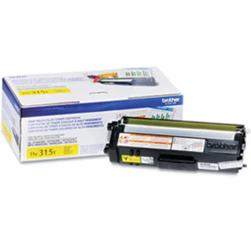 Brother TN315Y Yellow Toner Cartridge, High Yield – Laser | Brother