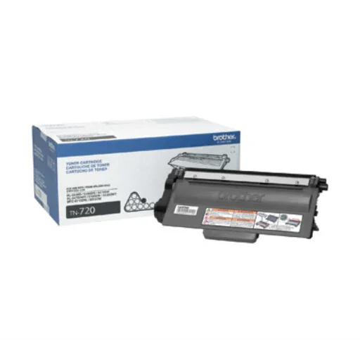 Brother TN720 Black Toner Cartridge, Standard Yield – Laser | Brother