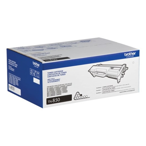 Brother TN850 Black Toner Cartridge, High Yield – Laser | Brother