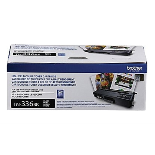 Brother TN336BK Black Toner Cartridge, High Yield – Laser | Brother