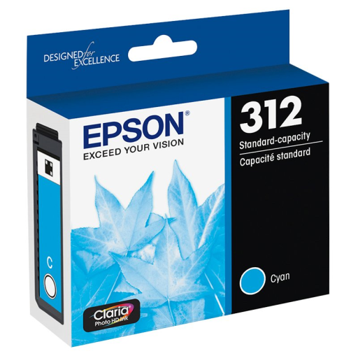 T312220S Epson 312 Cyan Original Ink Cartridge – Inkjets | Epson