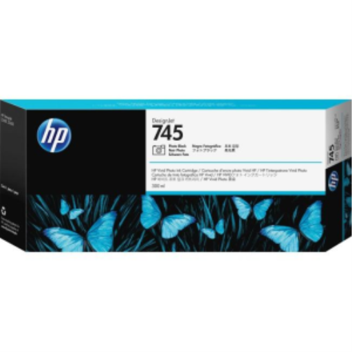 HP 745 300-ml Photo Black Original DesignJet Ink Cartridge (F9K04A) ? High-Capacity Pigment Ink for DesignJet Z2600 & Z5600 – UK Inkjets | HP Canada