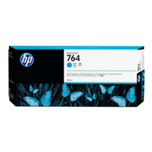 HP 764 300-ml Cyan Ink Cartridge – UK Inkjets | HP Canada