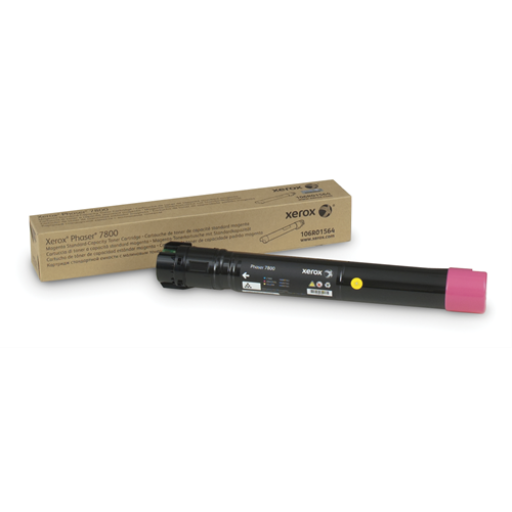 106R01564 Magenta Standard Capacity Toner Cartridge; Phaser 7800 – Laser | Xerox