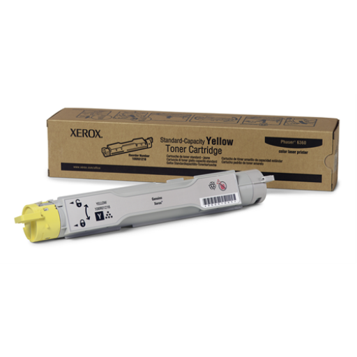 106R01216 Yellow Standard Capacity Toner Cartridge, Phaser 6360 – Laser | Xerox
