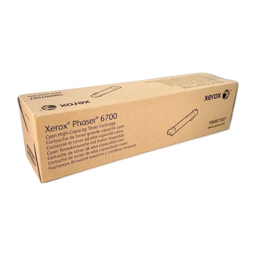 106R01507 Cyan High Capacity Toner Cartridge, Phaser 6700 – Laser | Xerox