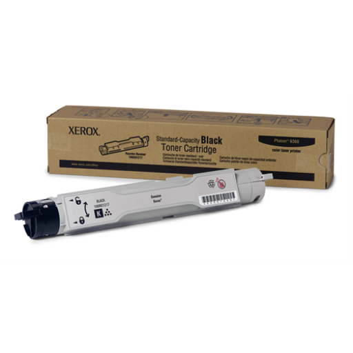 106R01217 Black Standard Capacity Toner Cartridge, Phaser 6360 – Laser | Xerox