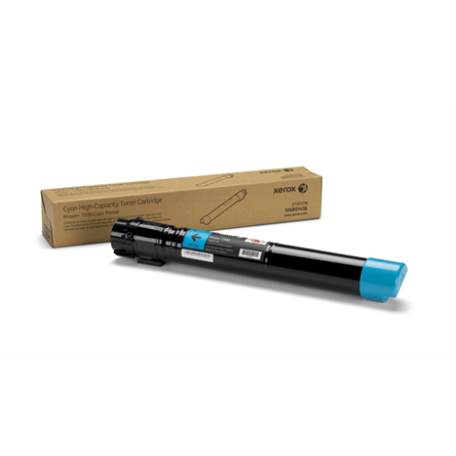 106R01436 Cyan High Capacity Toner Cartridge, Phaser 7500 – Laser | Xerox