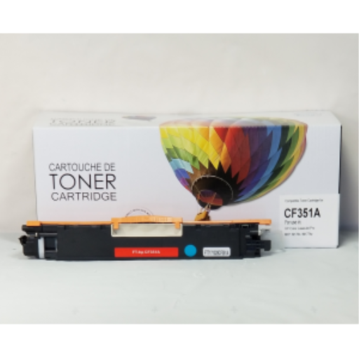 CTCF351A COMPATIBLE HP #130A CYAN TONER – – Toners – Balloon Brand