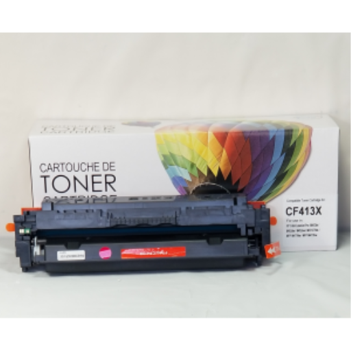 CTCF413X COMPATIBLE HP #410X HY MAGENTA TONER FOR M452DN/M4 – – Toners – Balloon Brand