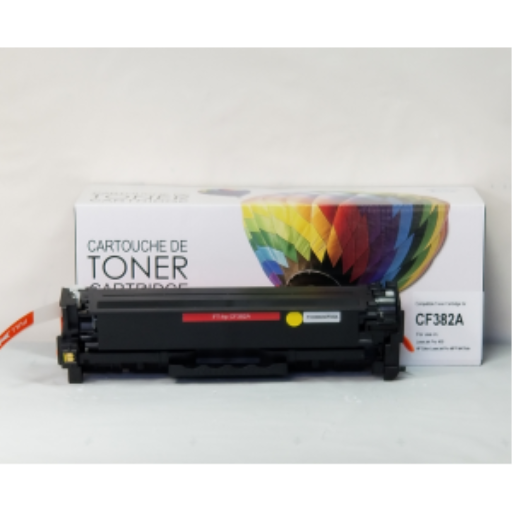 CTCF382A COMPATIBLE HP #312A YELLOW TONER FOR M476DN, M476D – – Toners – Balloon Brand
