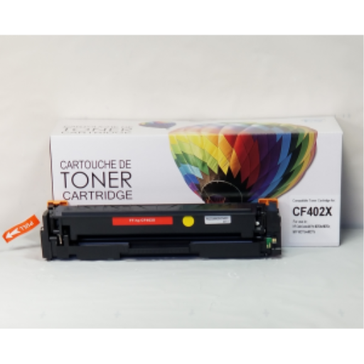 CTCF402X COMPATIBLE HP #201X HY YELLOW TONER FOR M252DW – – Toners – Balloon Brand