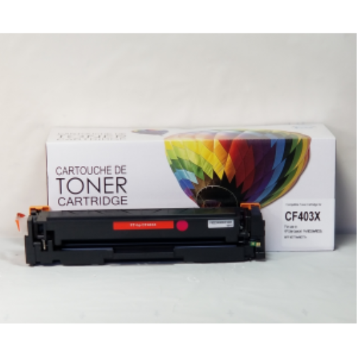 CTCF403X COMPATIBLE HP #201X HY MAGENTA TONER FOR M252DW – – Toners – Balloon Brand