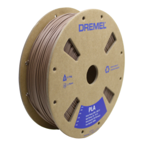 3D PLA Filament Spool, 1.75mm Diameter, Matte Brown 0.75kg – 3D Filament | 3PI Tech Solutions, Inc