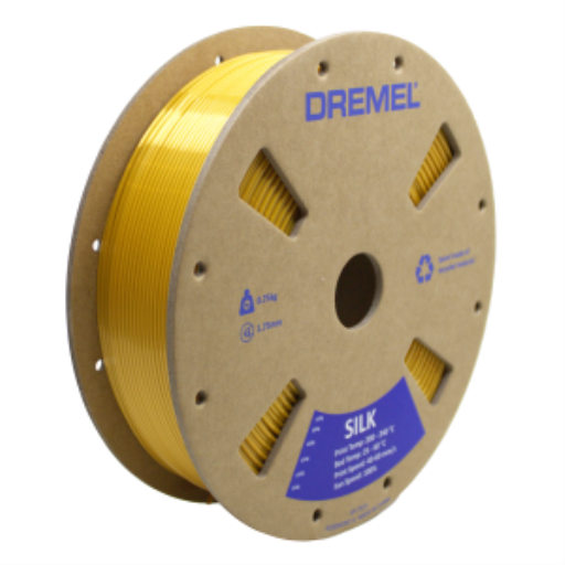 3D Silk PLA Filament Spool, 1.75mm Diameter, Gold 0.75kg – 3D Filament | 3PI Tech Solutions, Inc