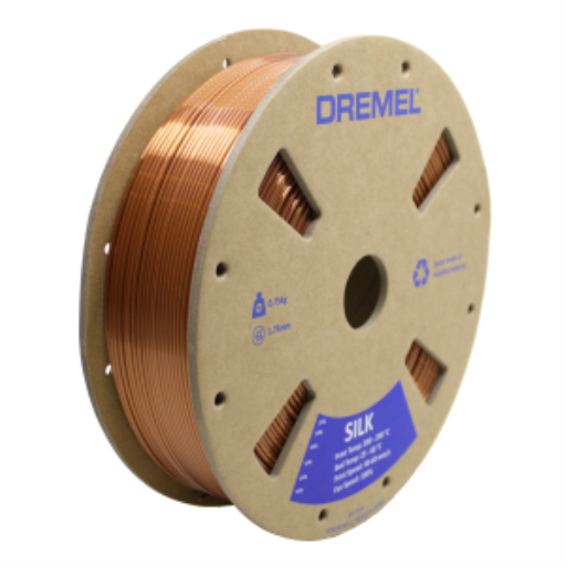 3D Silk PLA Filament Spool, 1.75mm Diameter, Copper 0.75kg – 3D Filament | 3PI Tech Solutions, Inc