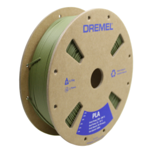 3D PLA Filament Spool, 1.75mm Diameter, Matte Olive Green 0.75kg – 3D Filament | 3PI Tech Solutions, Inc
