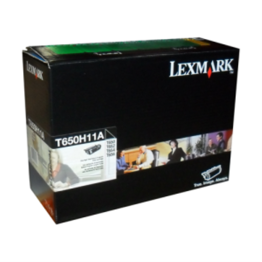 T650H11A Lexmark T650, T/X652, 654, X651, 656, 658 Return Programme 25K Print Cartridge – Toners | Lexmark